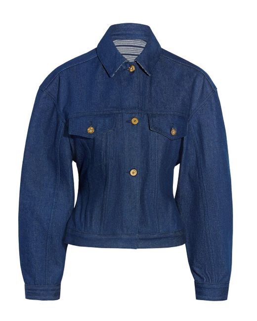 Jacquemus Blue Button Down Jacket