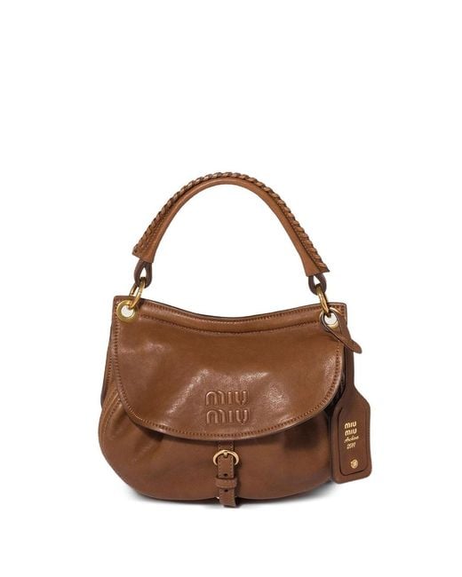 Miu Miu Brown Rendez-Vous Bag