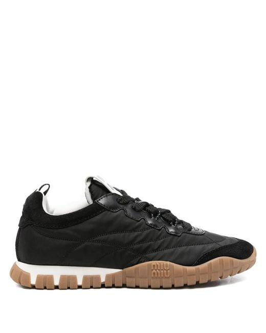 Miu Miu Black Sneakers Tyre
