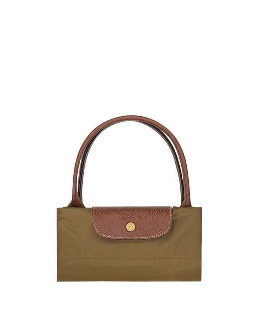 Longchamp Brown Le Pliage Original L Handbag