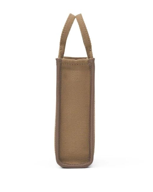 Marc Jacobs Natural 'The Phone Tote' Tote Bag With Logo Lettering
