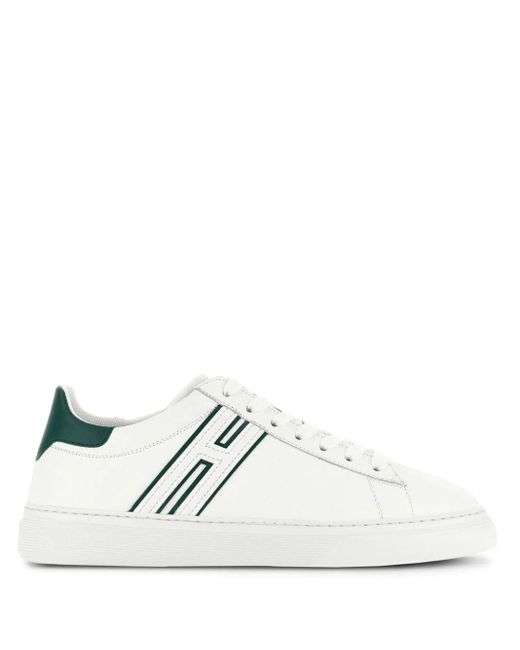 Hogan White H365 Leather Low-top Sneakers for men