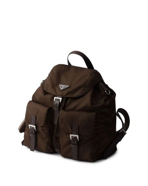 Prada Black Zainetto Vela