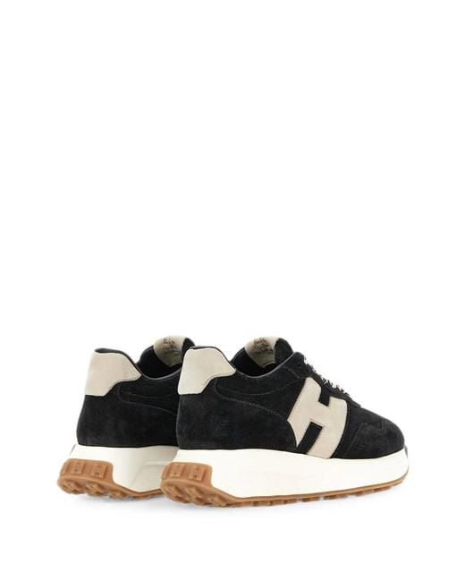 Hogan Black H641 Sneakers