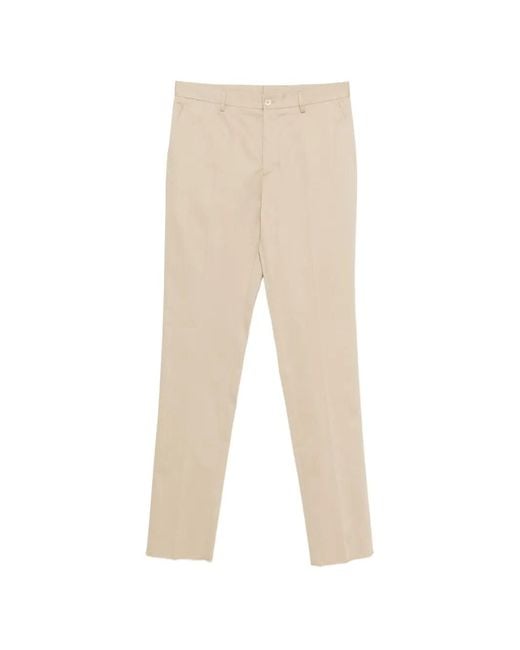 Etro Natural Button Trousers for men