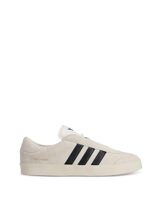 Y-3 White Gazelle Sneakers