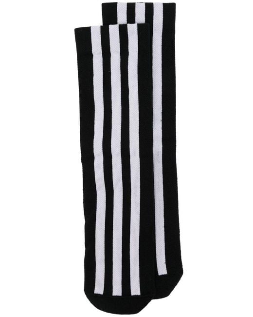Y-3 Black Striped Socks for men