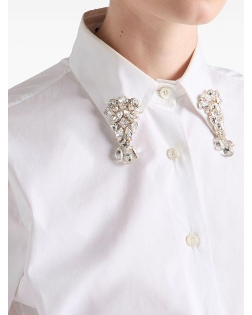 Prada White Shirt Clothing