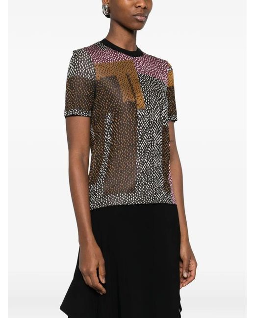 Fendi Brown 'Peppered Falena' Sweater