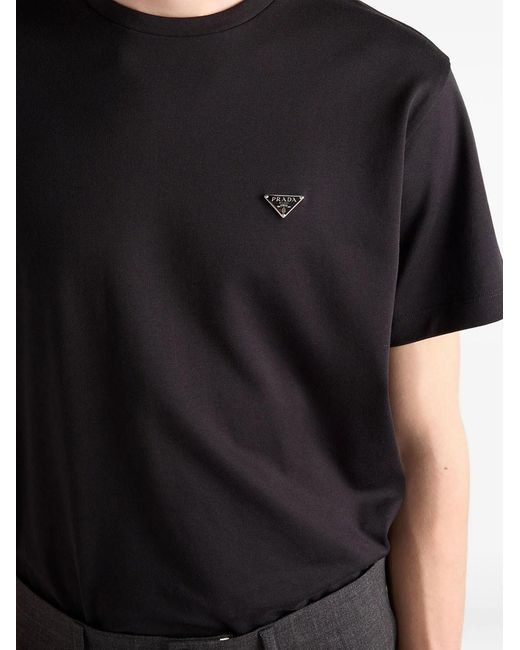 Prada Black Maglia Girocollo for men
