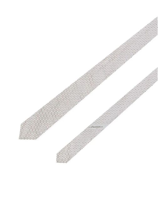 Dolce & Gabbana White Martini Tie for men