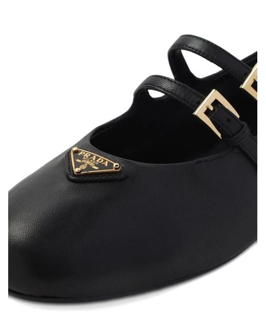 Prada Black Ballet Flats