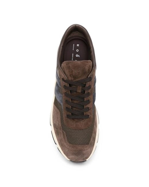 Hogan Brown Sneakers Hyperlight for men