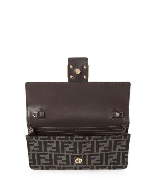 Fendi White Wallet On Chain Tube