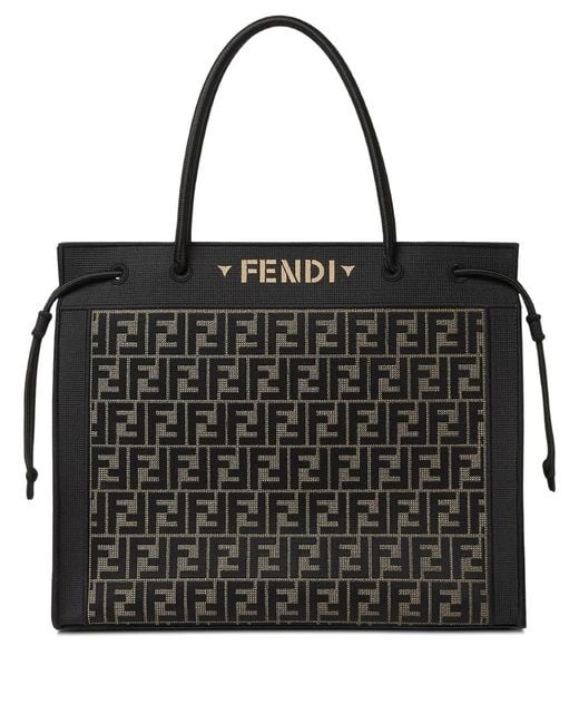 Fendi Black Magic Shopper Large Shopper
