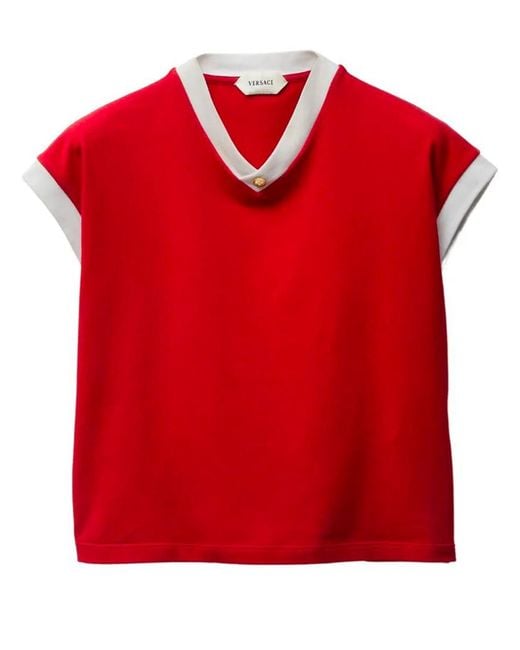 Versace Red T-Shirts