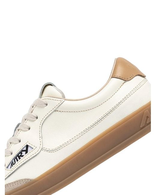 Autry White Windscape Low Sneakers