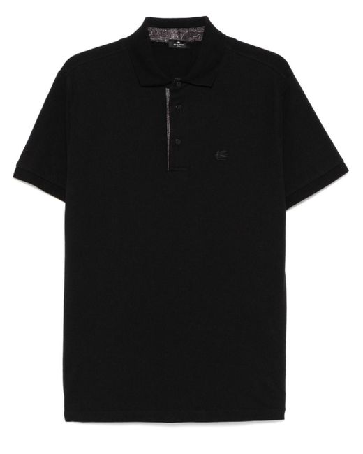 Etro Black T-Shirts And Polos for men
