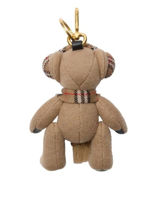 Burberry White Thomas Bear Charm
