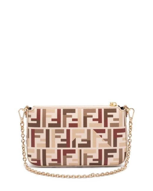 Fendi Pink Pouch Baguette