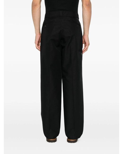 Prada Black Tec Canvas Pants for men