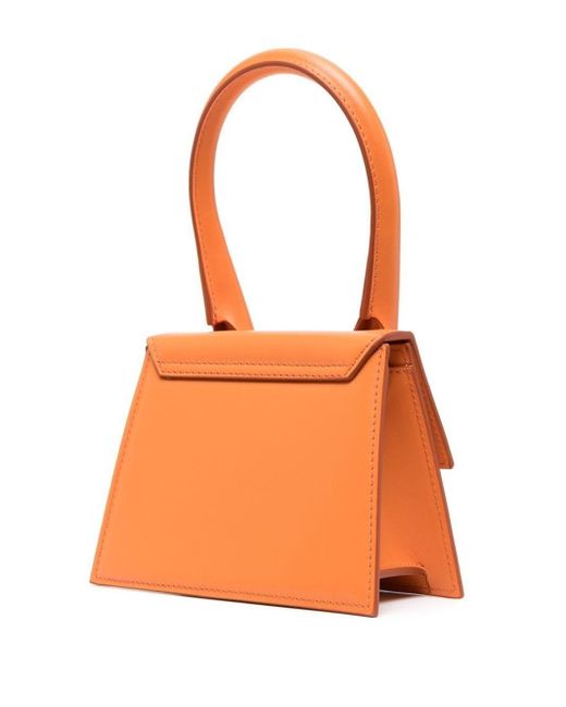 Jacquemus Orange Le Chiquito Moyen Bag