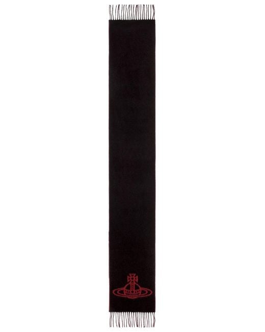 Sciarpa Double Face di Vivienne Westwood in Black