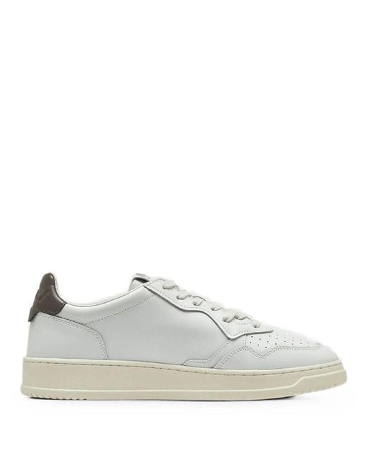 Autry White Color Block Sneakers