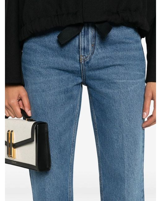 Victoria Beckham Blue Julia Regular Fit Jeans