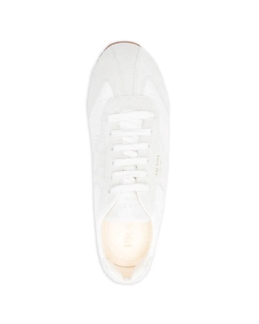 Prada White Sneakers Polyamide for men