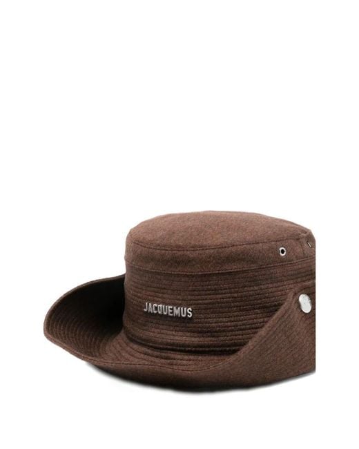 Jacquemus Brown Le Bob De-Nimes for men