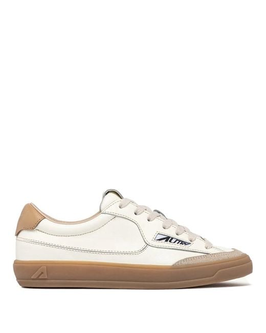Autry White Windscape Low Sneakers
