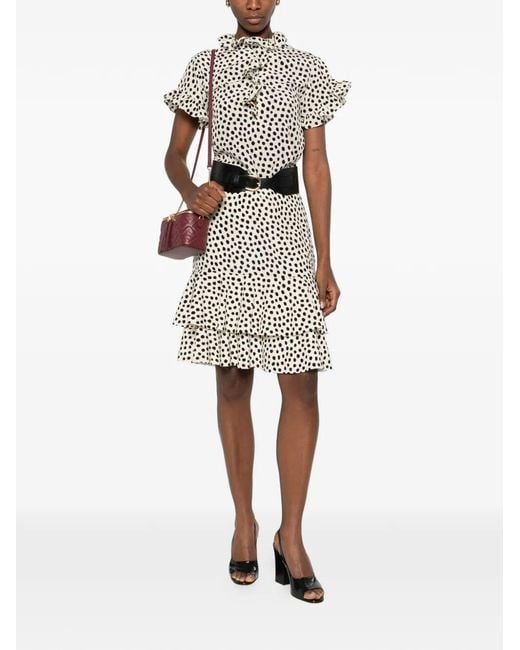 Chloé White Short Sleeves Shirt