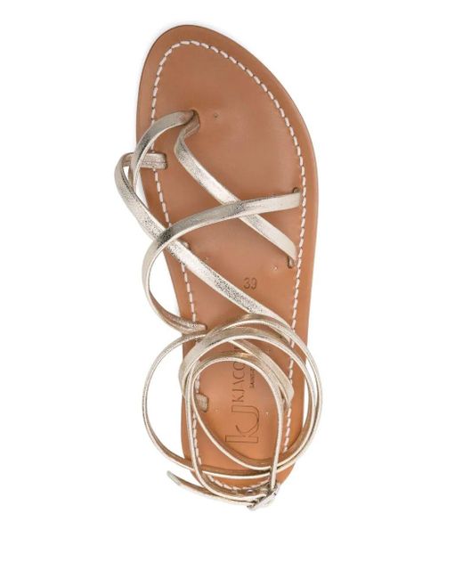 K. Jacques Natural Gaia Sandals