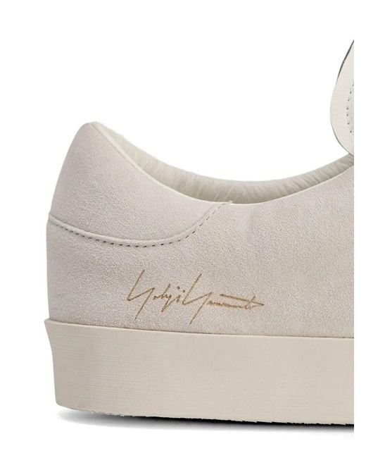Y-3 White Gazelle Sneakers