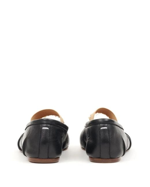 Maison Margiela White Tabi Ballerina Shoes