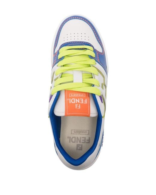 Fendi Multicolor 'Match' Sports Shoes for men