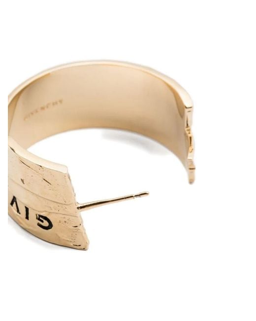 Givenchy Metallic Metal And Enamel Tape Earrings Accessories