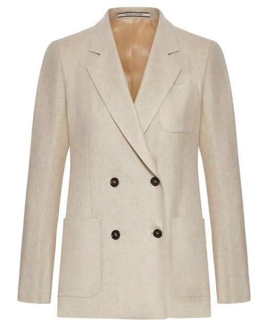Tagliatore Natural Nayade Double Breasted Jacket