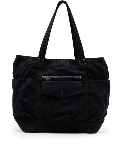 Porter-Yoshida and Co Black Crag Shoulder Bag for men