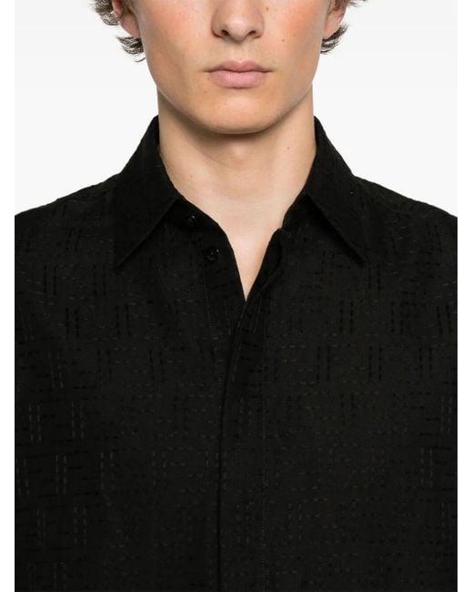 Fendi Black Linen Shirt for men