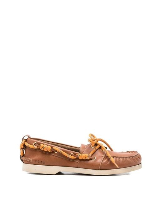 Golden Goose Deluxe Brand Brown Cruise Leather Loafers