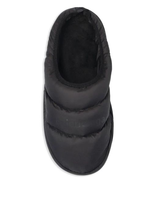 Balenciaga Black Alaska Slipper for men