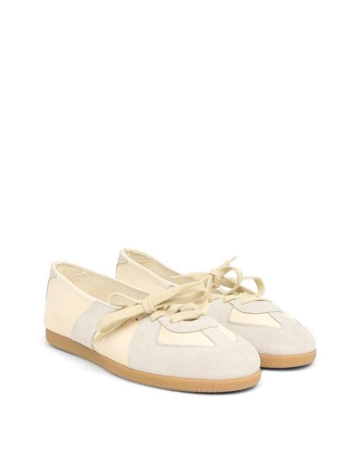 Maison Margiela Natural Replica Soft Laced Ballet