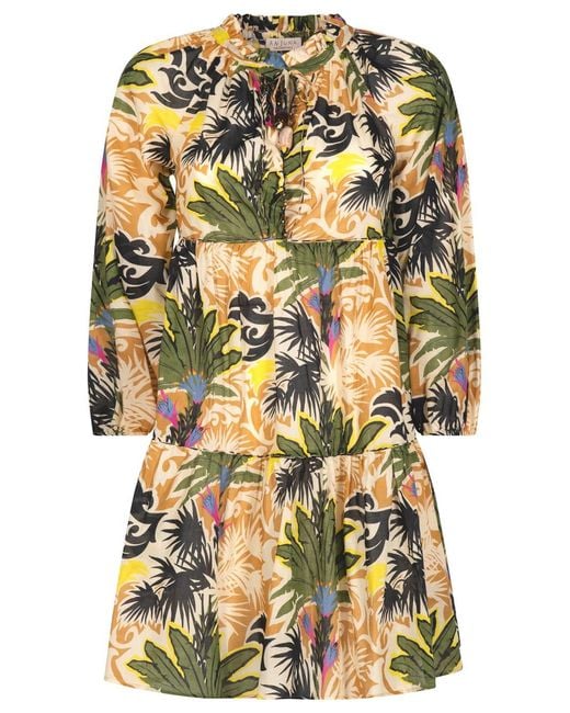 Anjuna Green Short Dress Clara