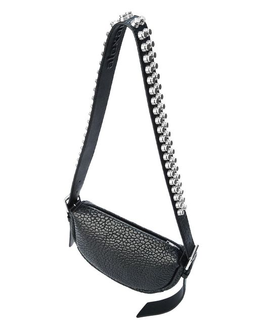 Alexander Wang Black Ry Crossbody Leather Bag