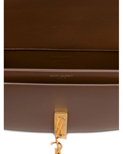 Saint Laurent Brown Voltaire Bag