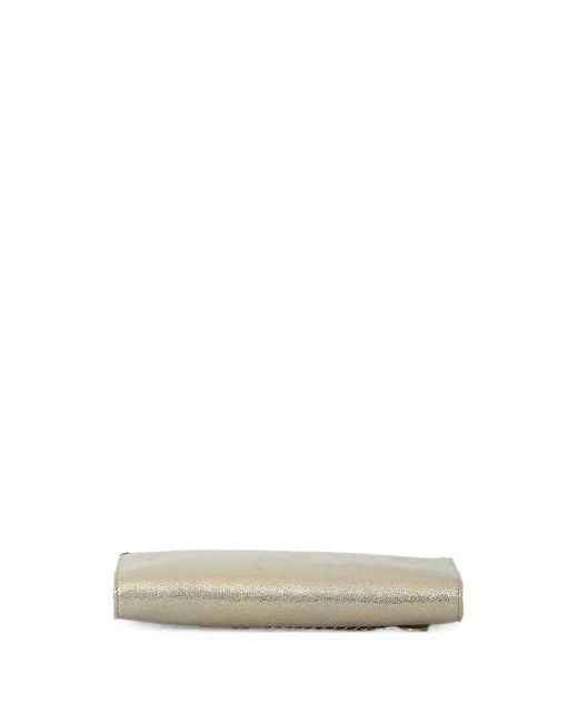 Stella McCartney White Falabella Crossbody Wallet