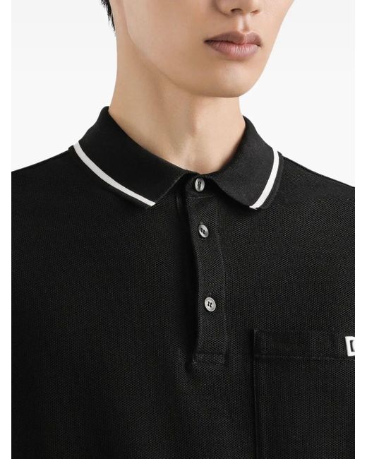 Dolce & Gabbana Black T-Shirts And Polos for men