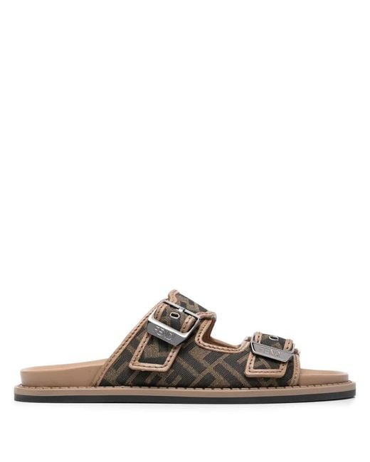 Fendi Brown Sandals for men